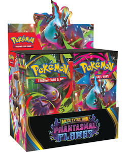 Pokémon Pokemon Mega Evolution 2 - phantasmal flames - booster box 196214143364