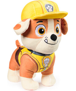 Pat' Patrouille (PAW Patrol) Pat' Patrouille - Peluche de base 17 cm - Rubble 681147044883