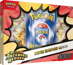Pokémon Pokemon Mega Evolution 2.5 - ascended heroes - mega emboar ex POKEMON