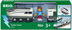 Brio Train Brio Train en bois Locomotive turbo 36003 7312350360035