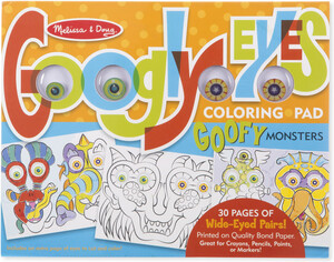 Melissa & Doug Bloc à colorier yeux et monstres humoristiques Melissa & Doug 5166 000772051668