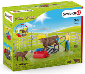 Schleich Schleich 42529 Station de lavage pour vaches 4059433574288