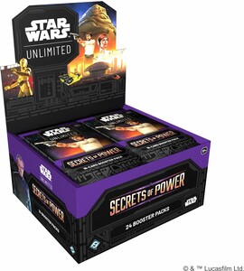 Fantasy Flight Games Star Wars Unlimited - Secrets of Power - Booster Display 841333131838