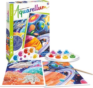 AQUARELLUM Peinture à numéro Aquarellum - phospho cosmos (fr) 3373910064132