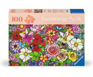 Ravensburger casse-tête Casse-tête 100 XL Bien être Fleurs 4005555013648