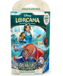 Lorcana Disney lorcana (en) Archazia’s island - Starter Deck - Beauty and the beast Ruby & sapphire 4050368984890