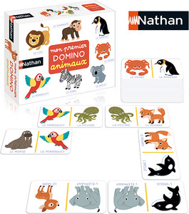 Nathan Mon premier domino animaux 8410446311530