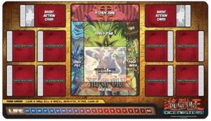 NECA/WizKids LLC Yu-Gi-Oh! Dice Masters Serie 1 (en) Play Mat 634482718094