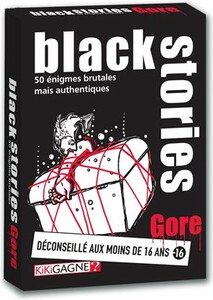 Kikigagne? Black Stories (fr) Gore, 50 énigmes 087169139543