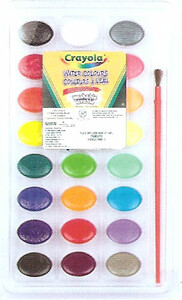 Crayola Crayola - Peinture 24 couleurs à l'eau lavable 063652240019