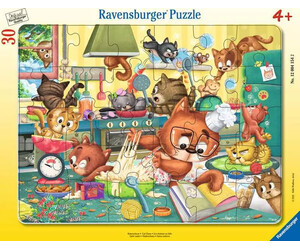 Ravensburger casse-tête Casse-tête 30 Carton encadré - Cat Chaos 4005555041542