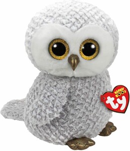 Ty Peluche OWLETTE - white owl large 008421368402