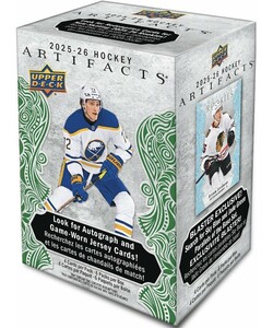 Upper Deck Upper Deck Artifacts Hockey 25/26 Retail Blaster (4/6/20) 053334012515