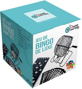 Mind Matters Toys Boulier de bingo en métal avec 50 cartes et 300 jetons (cage/sphère) 067233260304