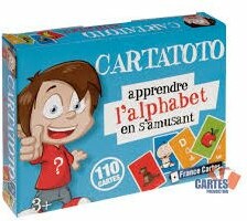 France Cartes Cartatoto Jouer et apprendre L'alphabet (fr) 3114524100546