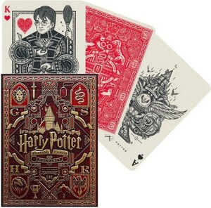 Bicycle Cartes à jouer Theory11 - Harry Potter Griffindor 850016557490