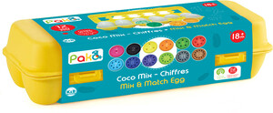 Pakö Coco Mix Chiffres 12 pièces 629270410403