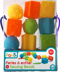 Pakö Perles à enfiler 12 pièces 629270410427