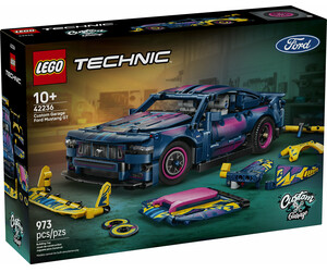 LEGO LEGO 42236 Le garage de personnalisation pour voiture Ford Mustang GT 673419424448