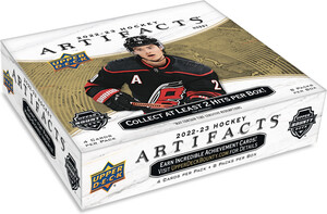 Upper Deck Upper Deck Artifacts Hockey Hobby 22/23 Booster Box 053334995023