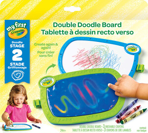 Crayola My First Crayola Tablette à dessin recto verso 063652681607
