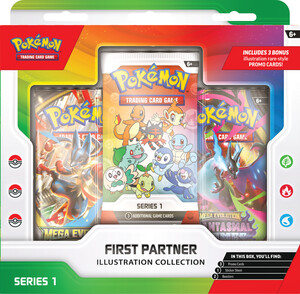 Pokémon Pokemon first partner illustration collection - series 1 196214150522