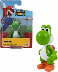 JAKKS Pacific Figurine Articulé 2.5" Nintendo SuperMario (Yoshi) 039897612287