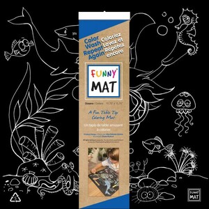 Funny Mat Napperon Funny Mat Océans - noir 067897020580