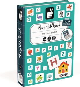 Janod Magnetibook (fr/en) - Alphabet anglais 3700217327125