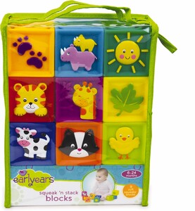 Earlyears Blocs souples pour bébé (cubes) 020373003811