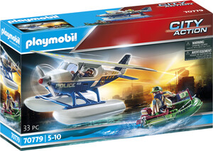 Playmobil Playmobil 70779 Hydravion de police et bandit 4008789707796