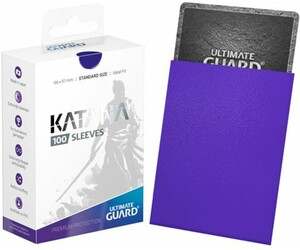 ultimate guard Protecteurs de cartes Standard Katana standard bleu 66x91mm 100ct 4260250073773