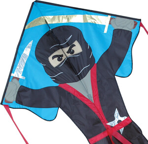 Premier Kites Cerf-volant monocorde large facile à voler ninja volant 46'' x 90'' 630104441968