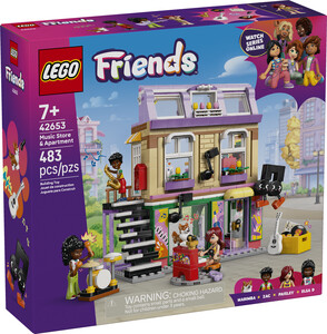 LEGO LEGO 42653 Le magasin de musique et l’appartement 673419404501