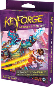 Fantasy Flight Games KeyForge (fr) collision des mondes - pack deluxe 8435407629172