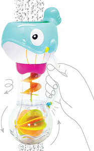 Escabbo Oscar : cascade magique pour le bain - baleine 713001999104