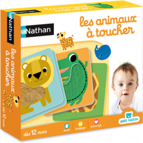 Nathan Les animaux à toucher 8410446314432