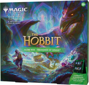 Wizards of the Coast MTG The Hobbit scene box - treasures of smaug MAGIC