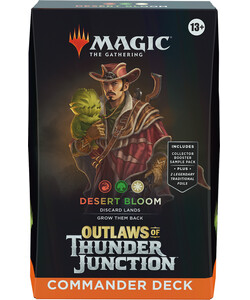 Wizards of the Coast MTG Outlaws of Thunder Junction - Commander Deck - Desert Bloom *
