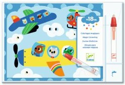 Djeco Coloriages magiques Caché dans le ciel 3070900090613