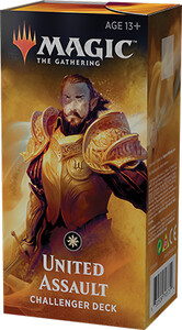 Wizards of the Coast MTG Challenger Deck 2019 United Assault (blanc) *