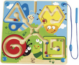 Hape Labyrinthe à billes insectes en bois avec baguette aimantée 6943478009912