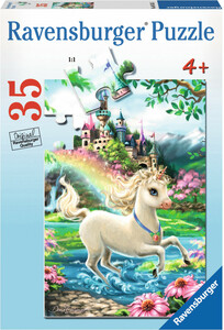 Ravensburger Casse-tête 35 Château de la licorne 4005556087655