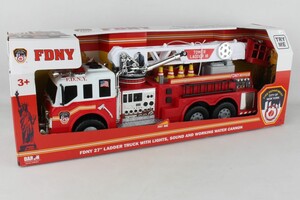 FDNY Camion de pompier sons et lumières et lance à eau 817346025822