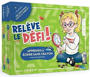 amelio Relève le défi! Apprends à écrire sans crayon -motricité globale 850594001071