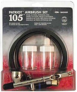 Badger Airbrush PATRIOT 105 blister set 