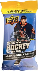 Upper Deck Upper DECK Series 1 Hockey 21/22 Fat Pack 053334968515