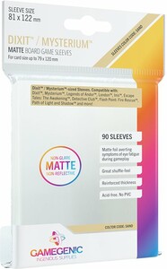 Matte dixit sleeves 81 x 122 mm (10 packs) 