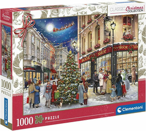 Clementoni Casse-tête 1000 promenade de noel 8005125814985