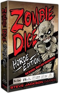 Steve Jackson Games Zombie Dice (en) 00 base Horde Edition (Double Feature, School Bus, Dice Bag, Score Pad) 091037863430